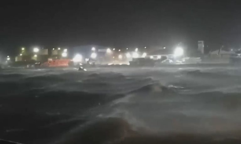 Impactantes imágenes: Se registraron vientos cercanos a los 130 km/h en Magallanes y Aysén