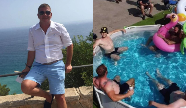 Con piscina y asado incluido: Jefe se luce dando día libre a sus trabajadores en plena ola de calor en Europa