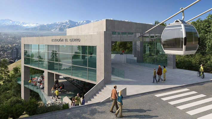 Gobierno anuncia la reactivación del proyecto de teleférico entre las comunas de Providencia y Huechuraba