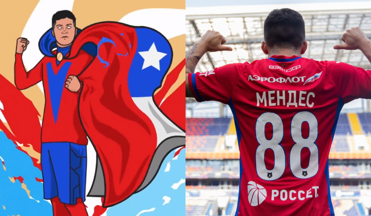 Al estilo Superman: La curiosa presentación de seleccionado chileno en popular equipo de Rusia