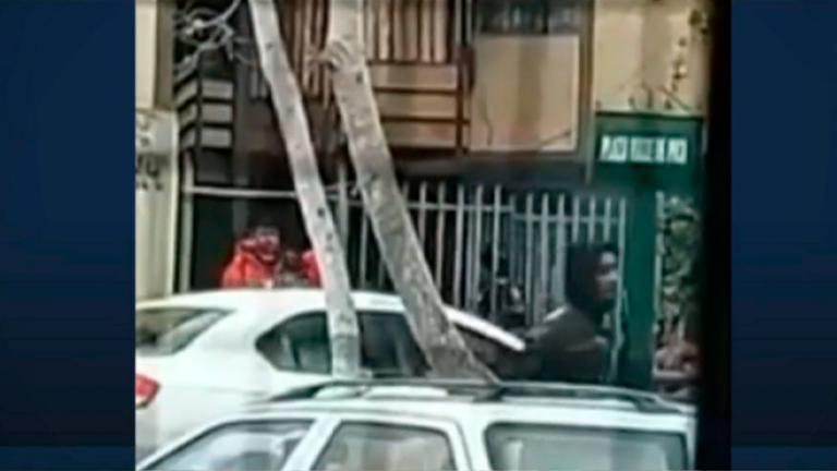 Balacera en la vía pública dejó dos heridos en la comuna de San Bernardo