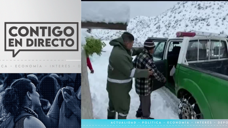 Exclusivo: Rescatan a abuelitos aislados por la nieve en Vicuña
