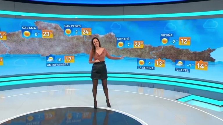 Vanessa Noé y el informe del tiempo para este domingo 17 de julio