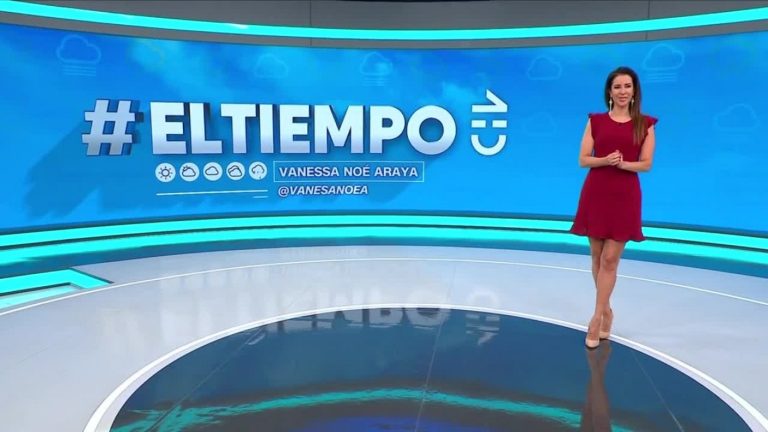 Vanessa Noé y el informe del tiempo para este lunes 18 de julio