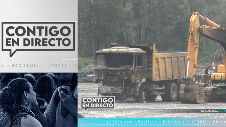 Doble ataque incendiario en Macrozona Sur: Uno de ellos terminó con 18 maquinarias quemadas