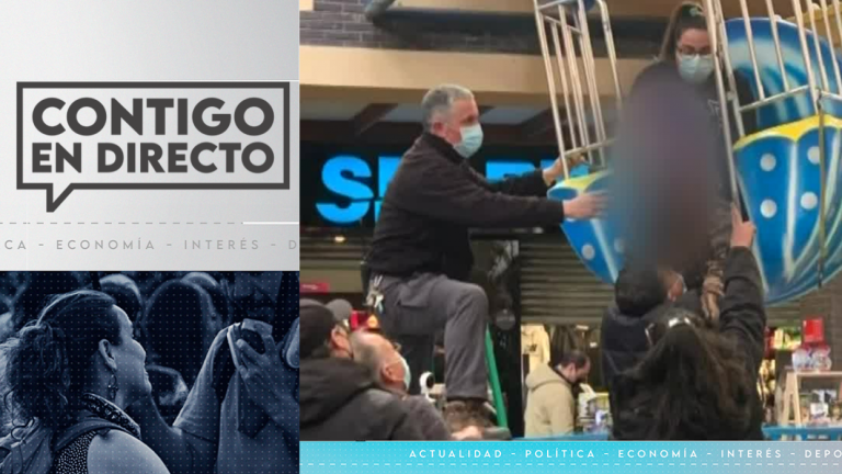 En Mall Quilín: Niños estuvieron una hora atrapados en juegos mecánicos por desperfecto técnico