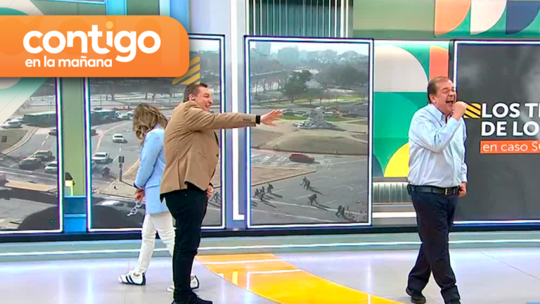 “Vamos a ir rapidito antes de que empiece la deshinchazón”: El chiste de JC Rodríguez que dejó a todos riendo en Contigo en la Mañana