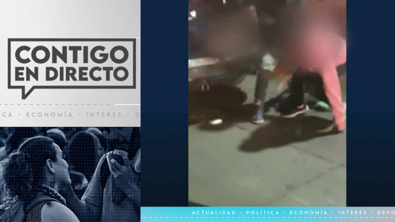 Impactantes imágenes: Mujer embarazada sufrió violenta encerrona en túnel de la Costanera Norte