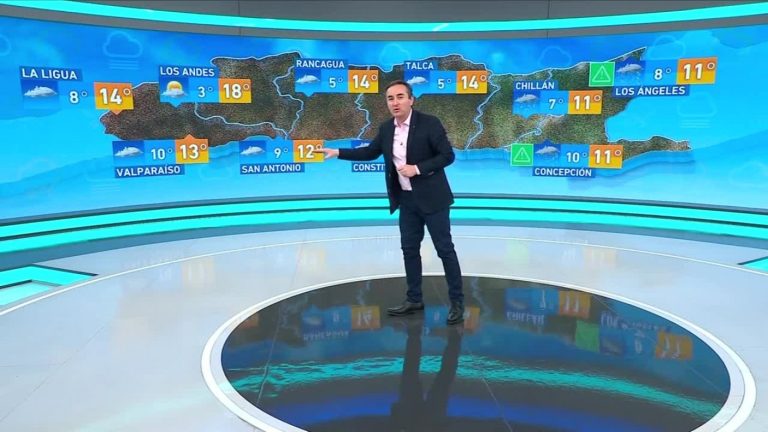 Alejandro Sepúlveda y el informe del tiempo para este lunes 25 de julio