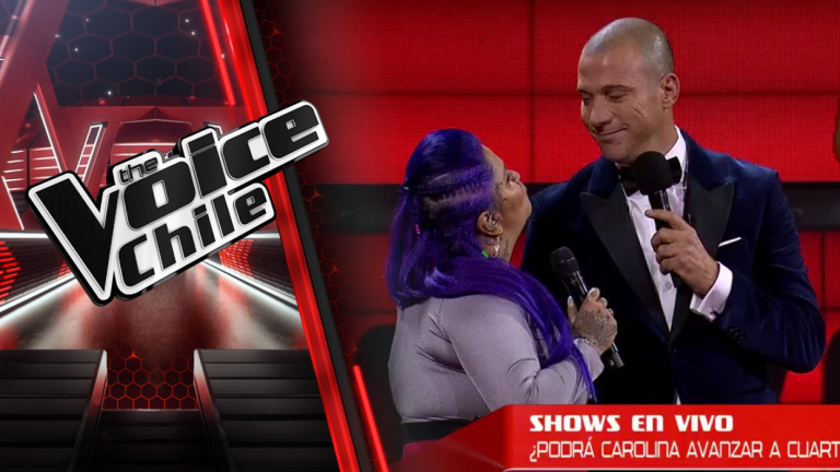 ¡Para subir la presión! El romántico beso de Julián con participante de The Voice Chile