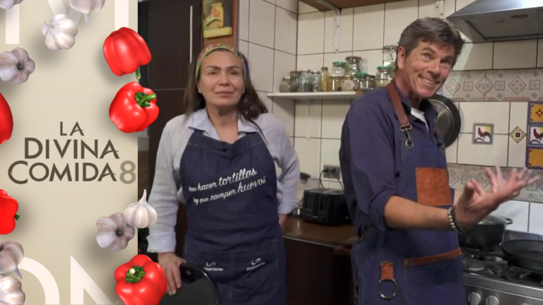 “¡Biutiful!”: Solange Lackington preparó el plato de fondo junto a su pareja