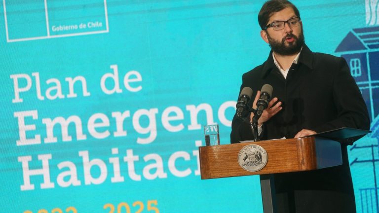 Pdte. Boric presentó Plan de Emergencia Habitacional: 