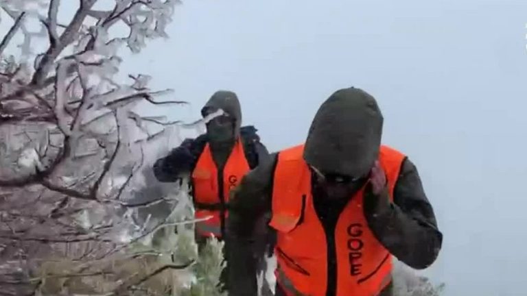 Avisó a su familia que estaba perdido: Leonardo Molina es buscado por tercer día consecutivo en cerro Malalcura