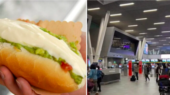 $10.000 pesos por un completo: Video viral generó indignación tras mostrar el elevado costo de la comida en el aeropuerto de Santiago