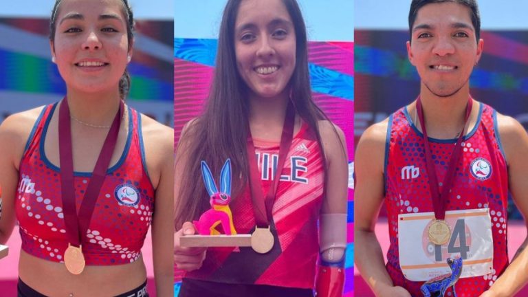 Atletas paralímpicos chilenos se quedaron con tres medallas de oro en Gran Premio Mundial de México