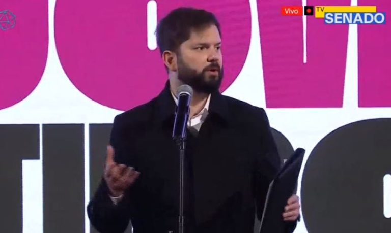 Pdte. Boric se refirió al insulto de 