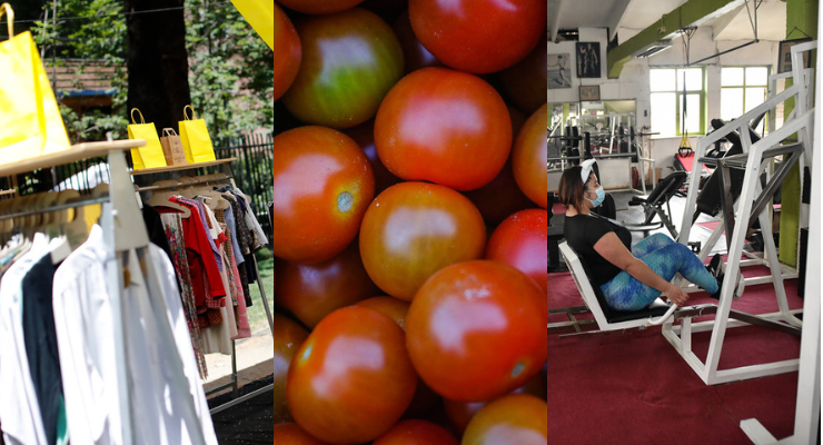 Ropa, tomate y gimnasios: Estos son los productos que bajaron y subieron de precio en julio