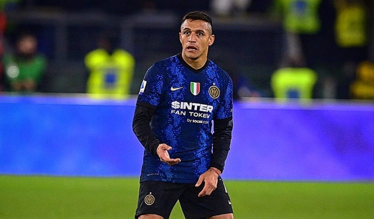 En solamente 40 partidos fue titular: Las estadísticas que dejó el paso de Alexis por el Inter