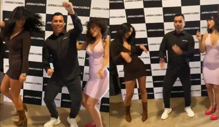 ¡Tiró los pasos prohibidos! Esteban Paredes se estrenó en TikTok bailando con Pamela Díaz