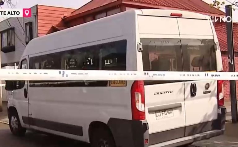 Sujetos armados asaltaron furgón escolar que trasladaba a niños en Puente Alto