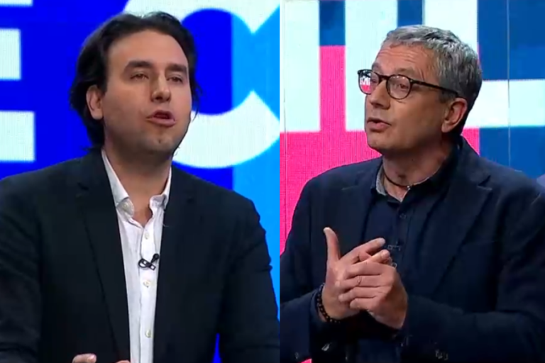 Vlado Mirosevic a Bernardo Fontaine por sistema político: 