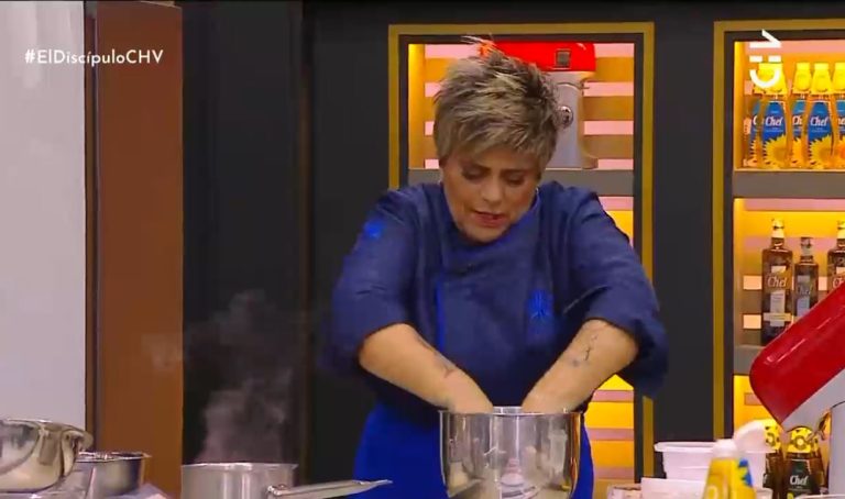 La furia de Marisol Pierola en la preparación de un postre: 