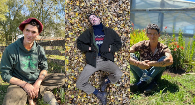 El giro en 180° del actor Íñigo Urrutia: Abandonó Santiago y ahora es jardinero en Villarrica