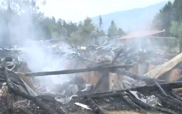 Resistencia Mapuche Lavkenche se adjudicó ataque incendiario a molino Grollmus en Contulmo