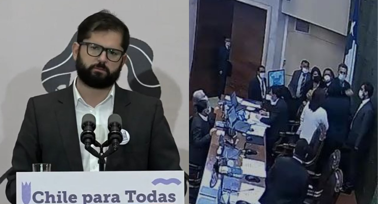 Pdte. Boric alude a agresión de De la Carrera en el Congreso: 