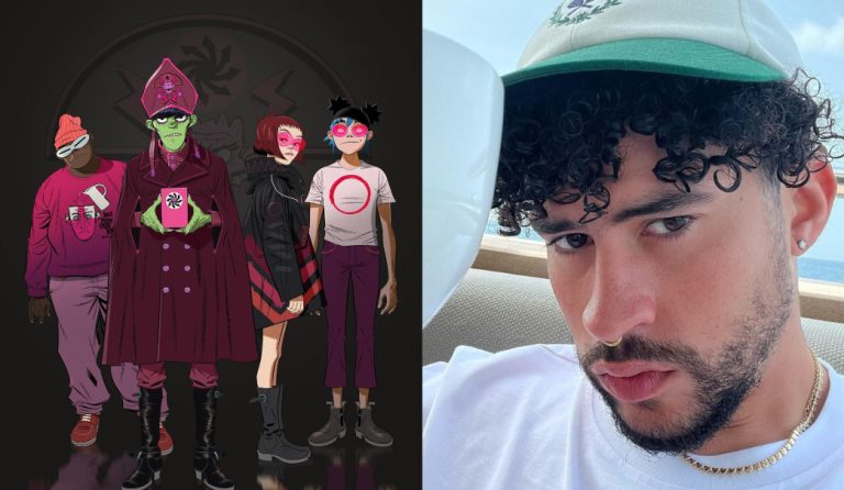 Gorillaz anuncia fecha de estreno de su nuevo disco: Incluirá inédita colaboración con Bad Bunny