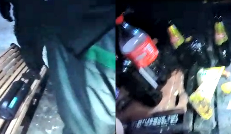 Con drogas y hasta un asado: Gendarmes fueron sorprendidos en plena fiesta en penal Santiago 1