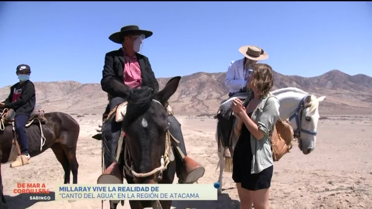 De Mar a Cordillera: Millaray Viera conoció “Caleta Maldonado” y “Canto del Agua”