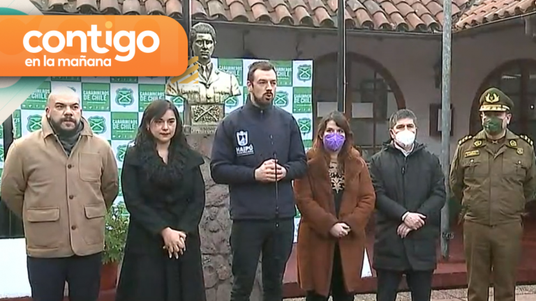 Autoridades anuncian operativo para combatir el comercio ambulante y toldos azules en Maipú