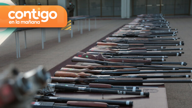 Armas incautadas y entregadas voluntariamente: Se firmó convenio para mayor control y fiscalización de armas de fuego