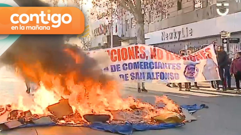 Exigen soluciones: Comerciantes ambulantes de Barrio Meiggs protestaron en plena Alameda