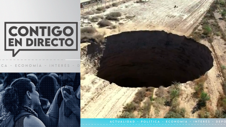 Crece preocupación entre vecinos: Socavón en Tierra Amarilla sigue aumentando de tamaño