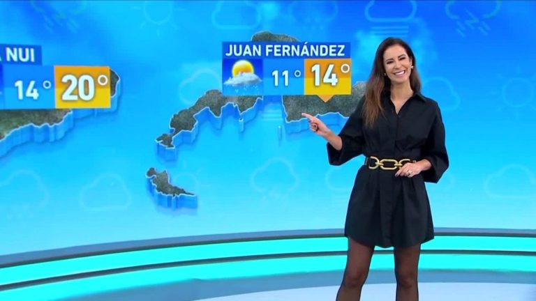 Vanessa Noé y el informe del tiempo para este viernes 12 de agosto