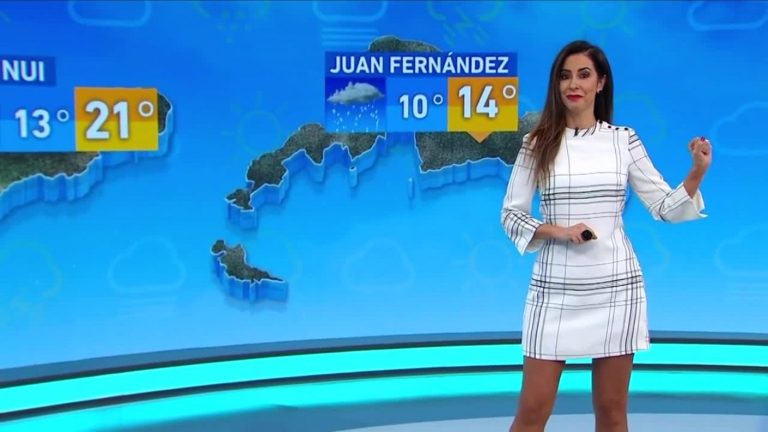 Vanessa Noé y el informe del tiempo para este sábado 13 de agosto