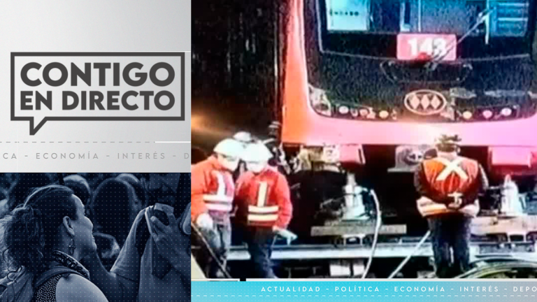 Continúa colapso en paraderos tras suspensión del servicio en cinco estaciones de Metro