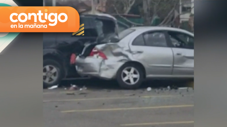 Impactante registro: Asalto terminó con autos chocados e intentos de atropello