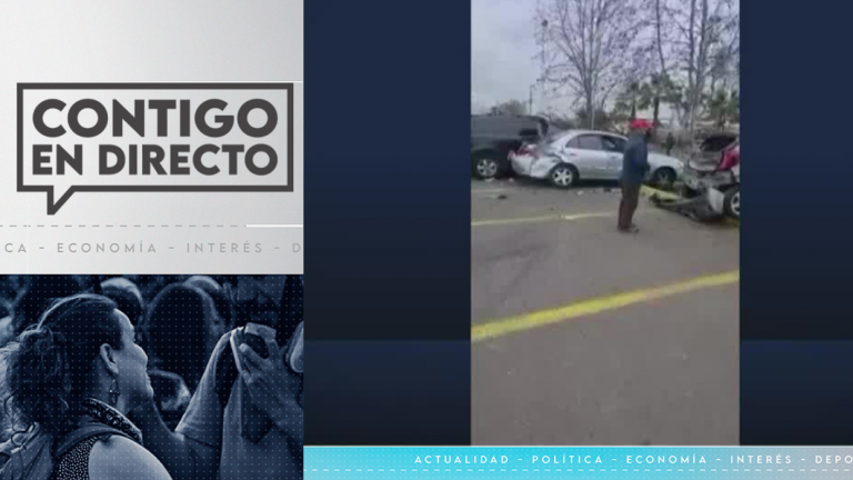 Delincuentes atacan a repartidor para realizar una encerrona que resultó en choque múltiple