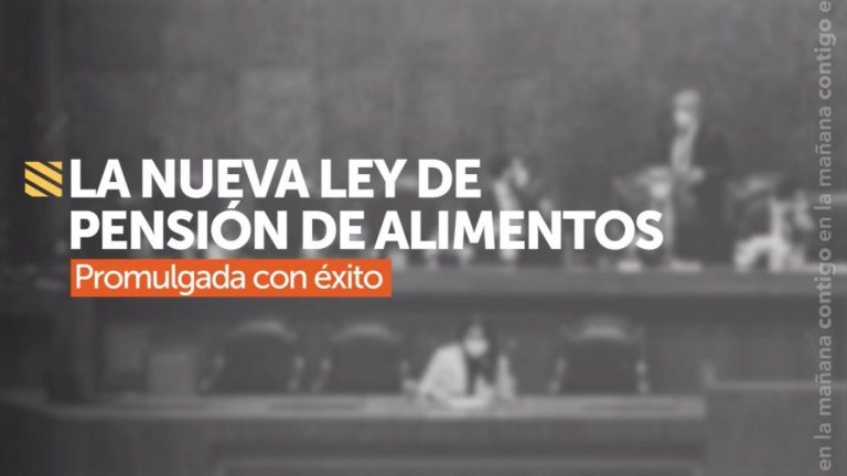 Ministra de la Mujer explicó en Contigo en la Mañana la nueva Ley de Pensión de Alimentos