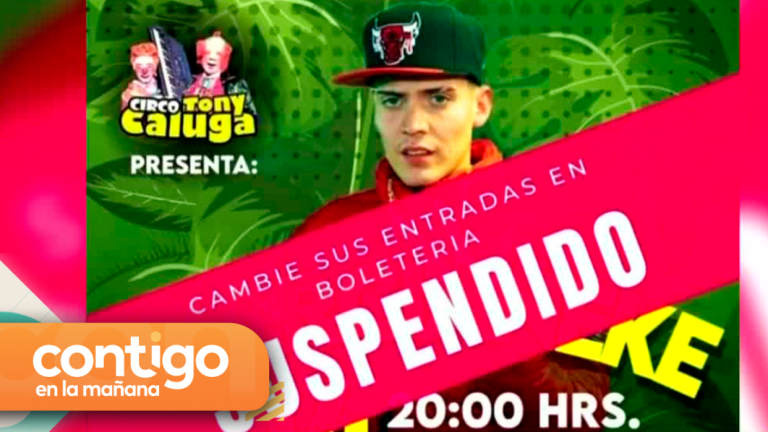 Circo de Tony Caluga demanda a Marcianeke por $175 millones: Lo acusan de llegar tarde a shows en Quillota