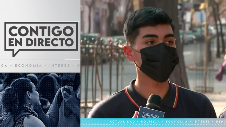 Alumnos del Liceo de Aplicación emplazan a Boric: “Lo invito a que venga a desayunar una pera con una leche”