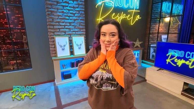 Backstage: Christell en Pero Con Respeto