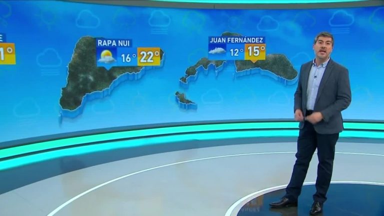 Eduardo Sáez te entrega el informe del tiempo para este martes 23 de agosto