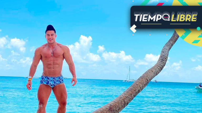 Tal como vino al mundo: Bruno Zaretti se fotografió desnudo en paradisíaca playa del Caribe