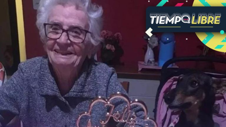 Celebró sus 89 años y tuvo como invitados especiales a sus 10 perros