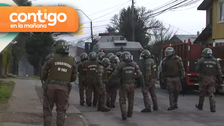 Manifestaciones en Temuco: Barricadas en Padre las Casas por detención de Héctor Llaitul