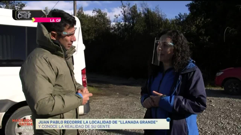 Haciendo Patria: Juan Pablo Queraltó visitó Cochamo para conocer a Ximena Labra